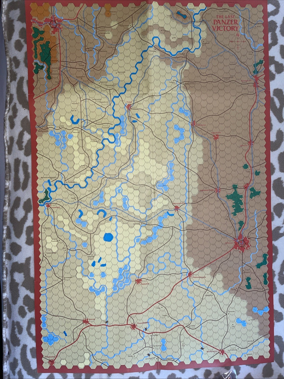 West End Games. 1983. The Last Panzer Victory Debrecen, Hungary 1044. VGC.
