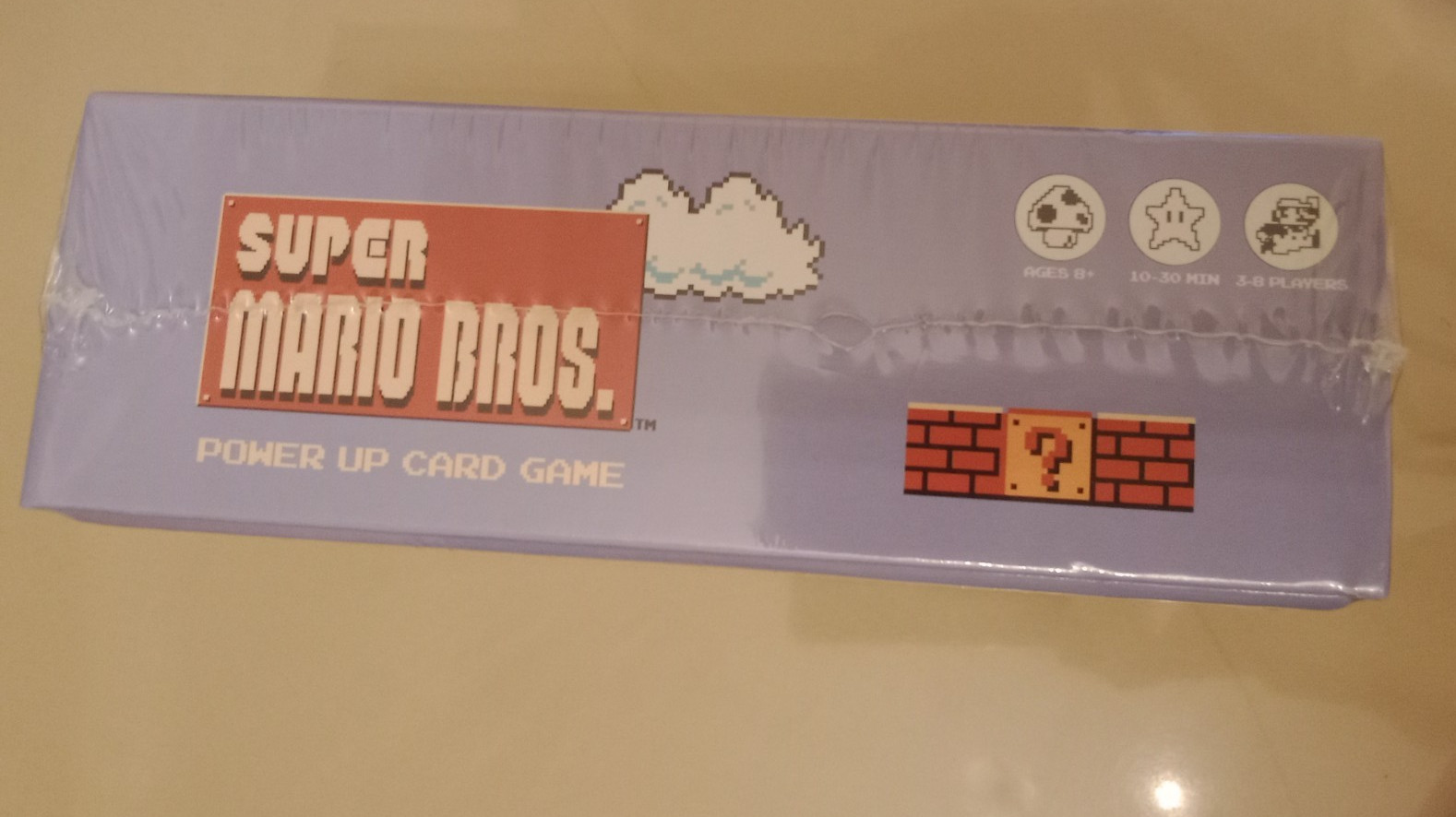 Super Mario Bros Power Up Fast paced Card Game 8+yo 3-8 players Brand New Sealed