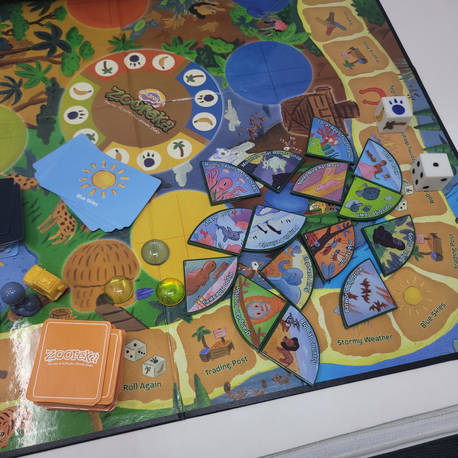 Zooreka Board Game COMPLETE Cranium 2006 Family Kids Animals Safari Zoo