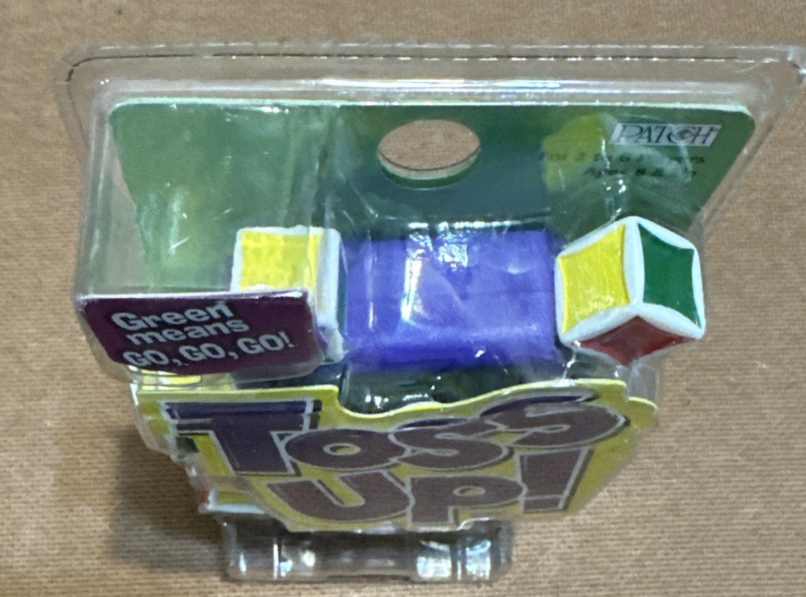 NEW – Toss Up! The Addictively Dicey Dice Game Patch Products 2004 Free Shipping
