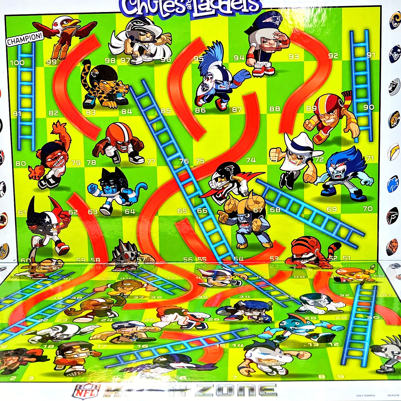 Chutes and Ladders – NFL Rush Zone Edition – Playable Complete – 2013