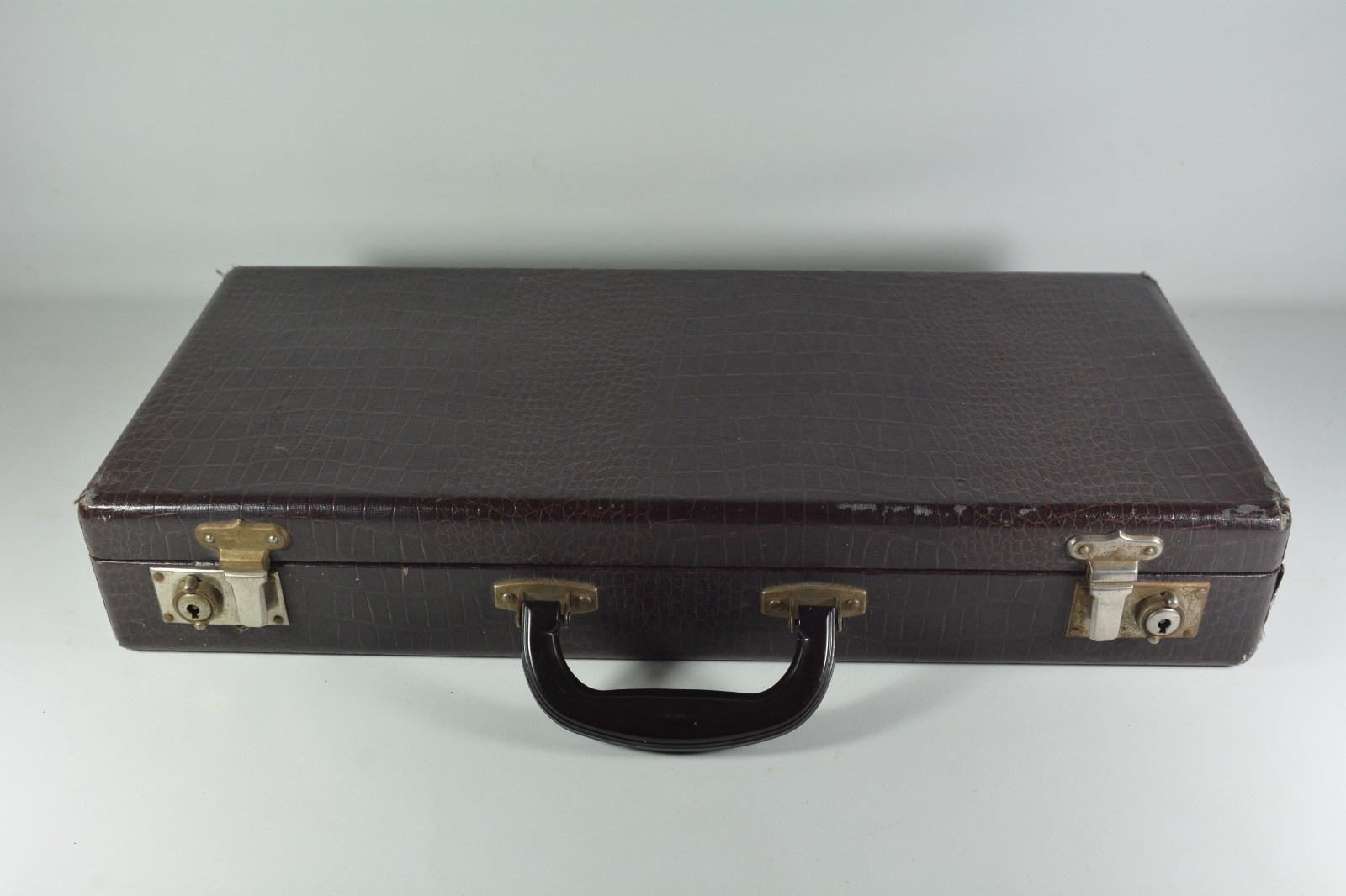 Fine OLD 156 Tile Chinese Mahjong Game Bakelite Butterscotch Mah Jongg Rack Case