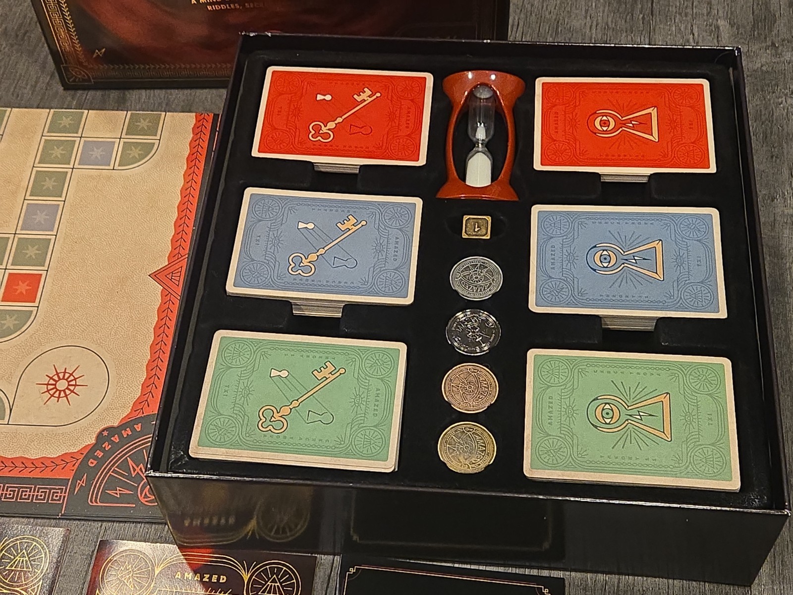 Amazed the Game COMPLETE Theory11 2018 Neil Patrick Harris Puzzles Challenges