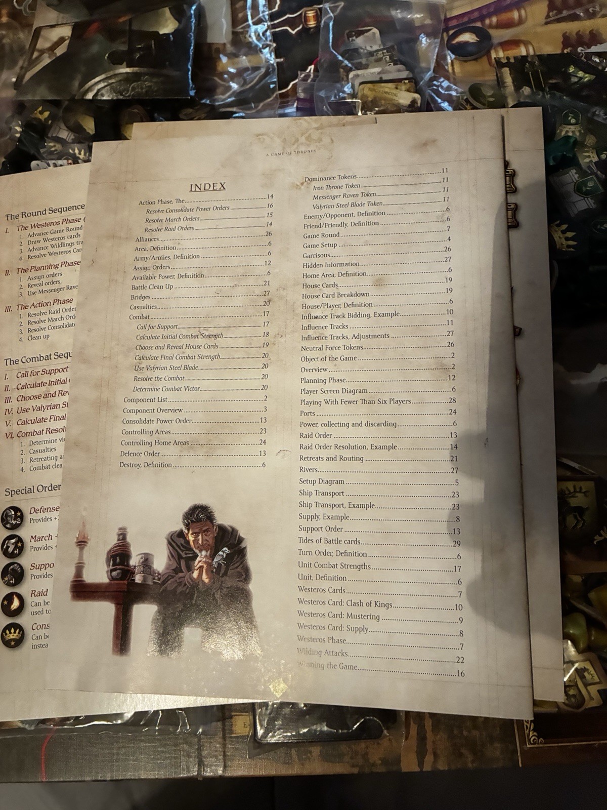 A Game of Thrones: The Board Game Second Edition (Used) CIB