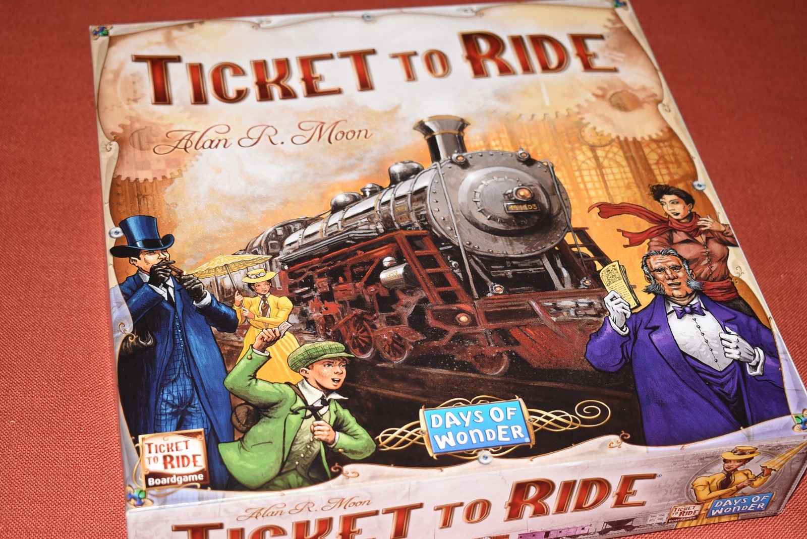 Days of Wonder Ticket To Ride by Alan Moon Train Adventure Board Game – Complete