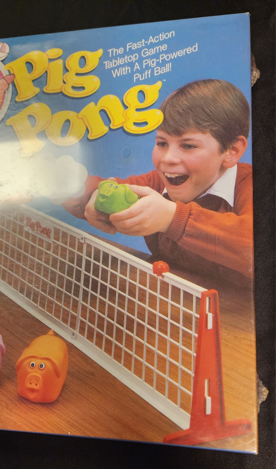 Vintage 1986 Milton Bradley PIG PONG Tabletop Game NEW IN BOX SEALED