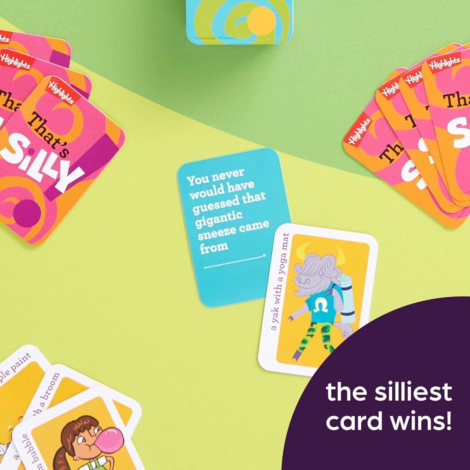 That’s Silly! Family Card Game by Highlights – 750 Cards, Ages 8+