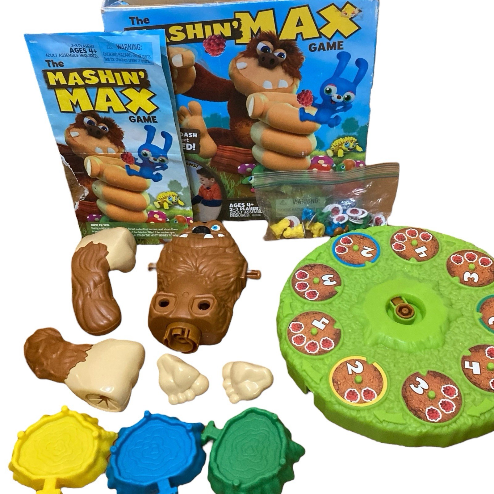 The Mashin Max Game Stash Dash Don’t Get Mashed Hasbro Missing 2 Tokens Tested