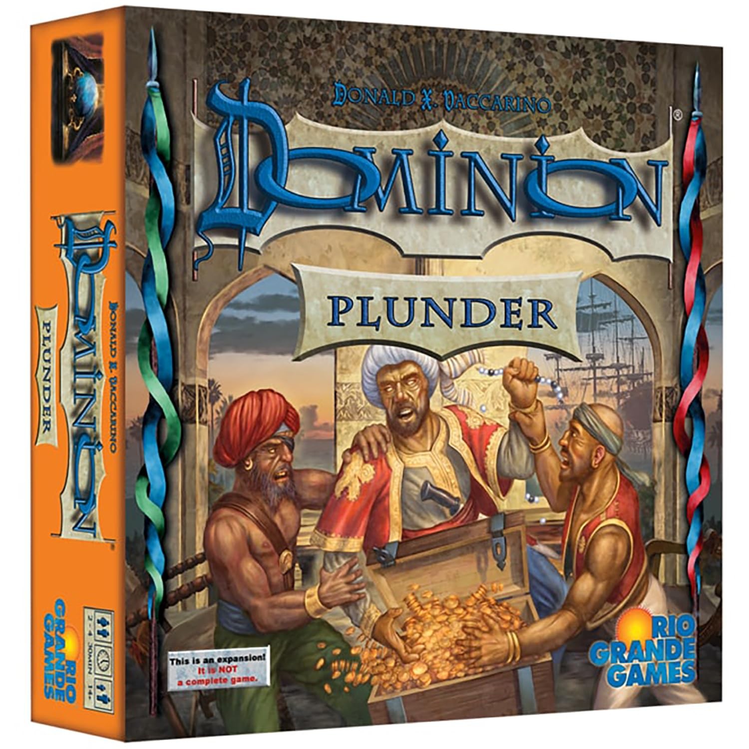 Dominion: Plunder Expansion – Strategy Card Game, Sea Exploration & Plundering,