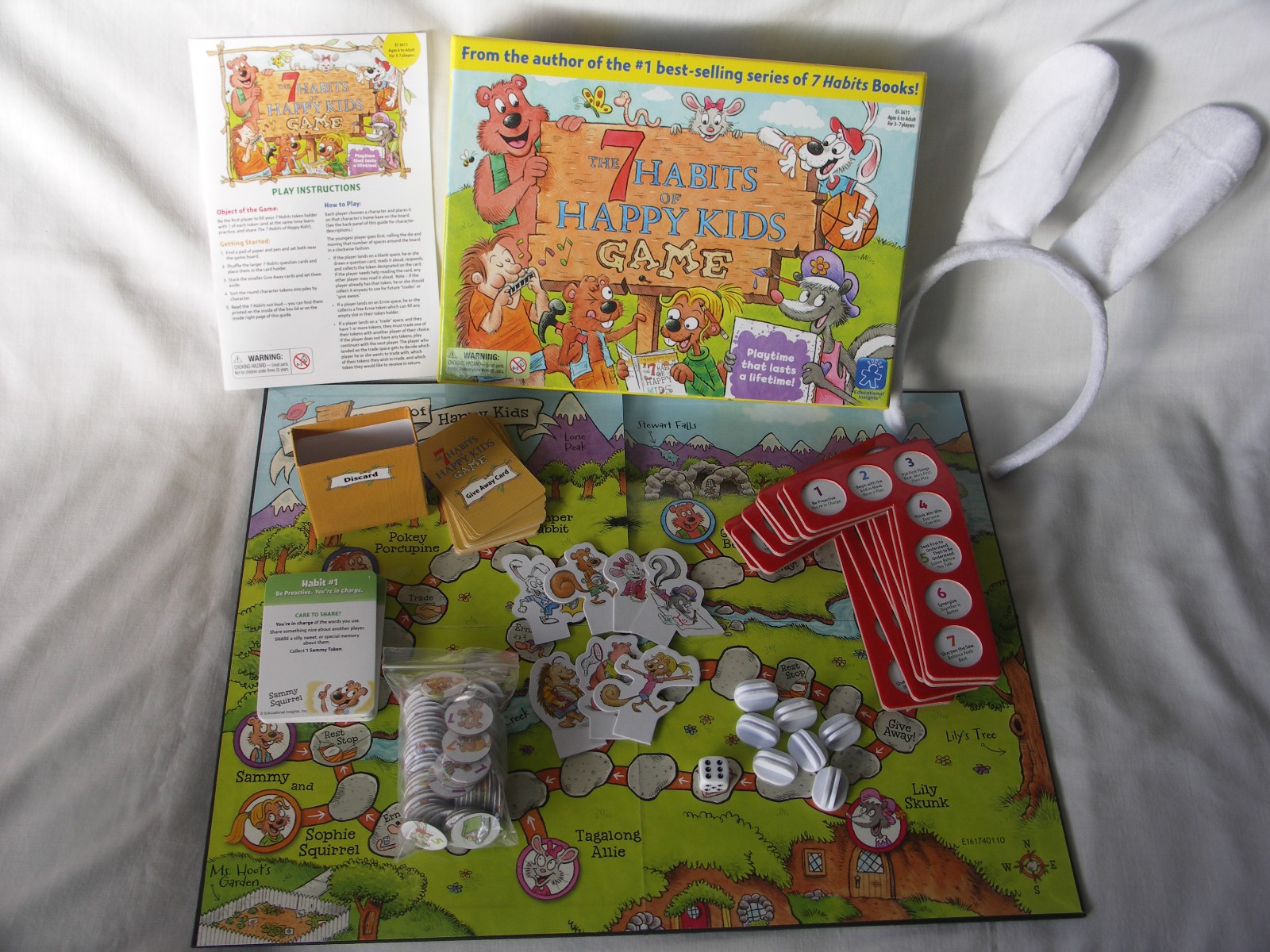 Educational Insights The 7 Habits of Happy Kids Board Game Complete