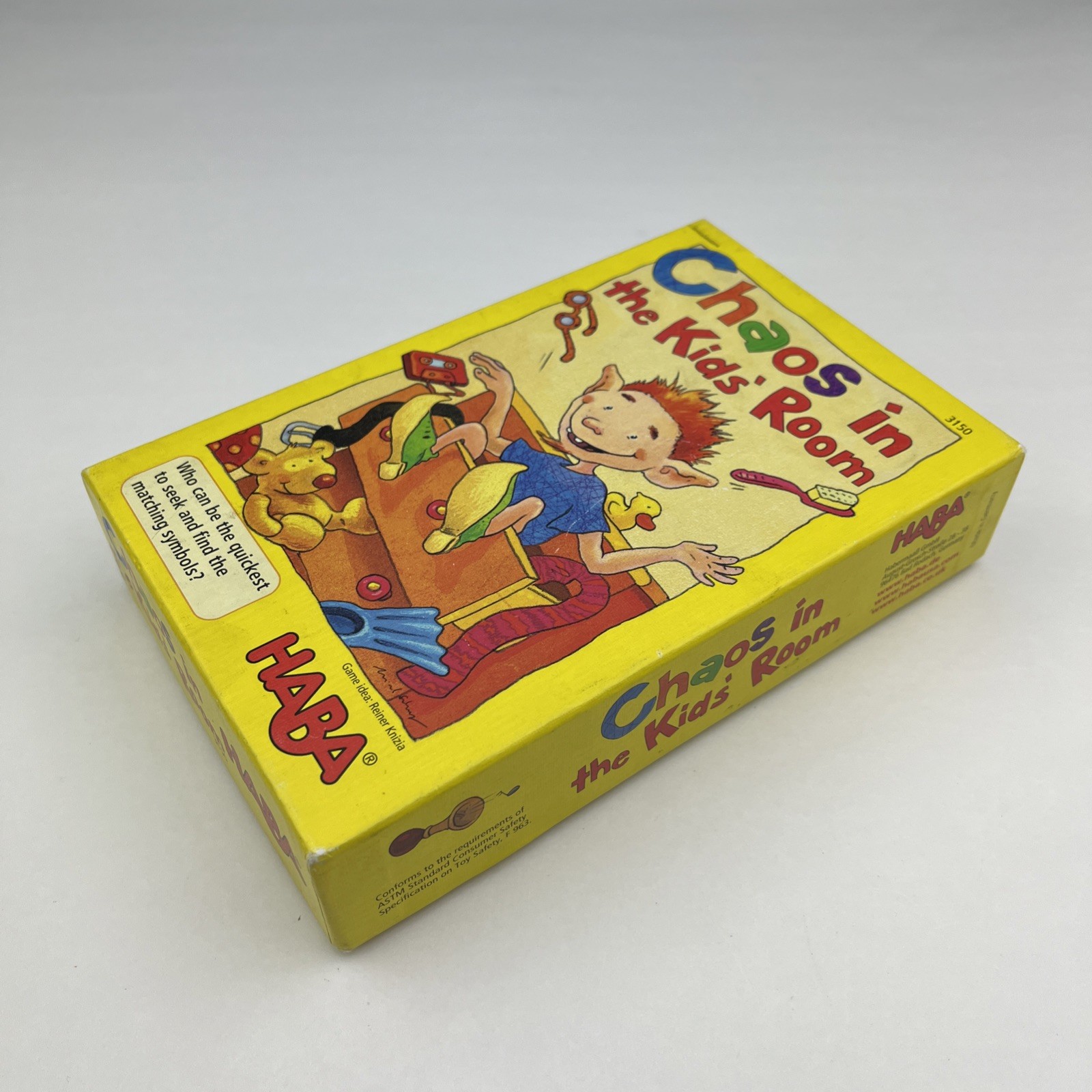 HABA Chaos in the Kids’ Room 2006 Children’s Tile Matching Game Germany COMPLETE