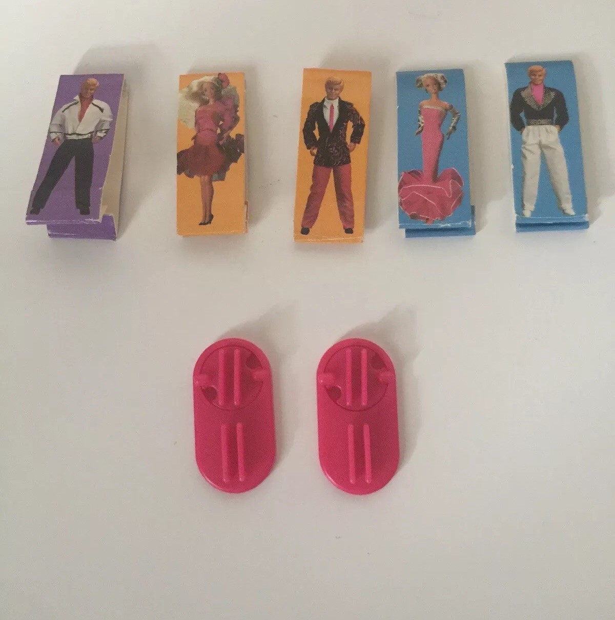 Barbie Dream Date Board Game 1992 *Lot of Pawns And Stands Parts