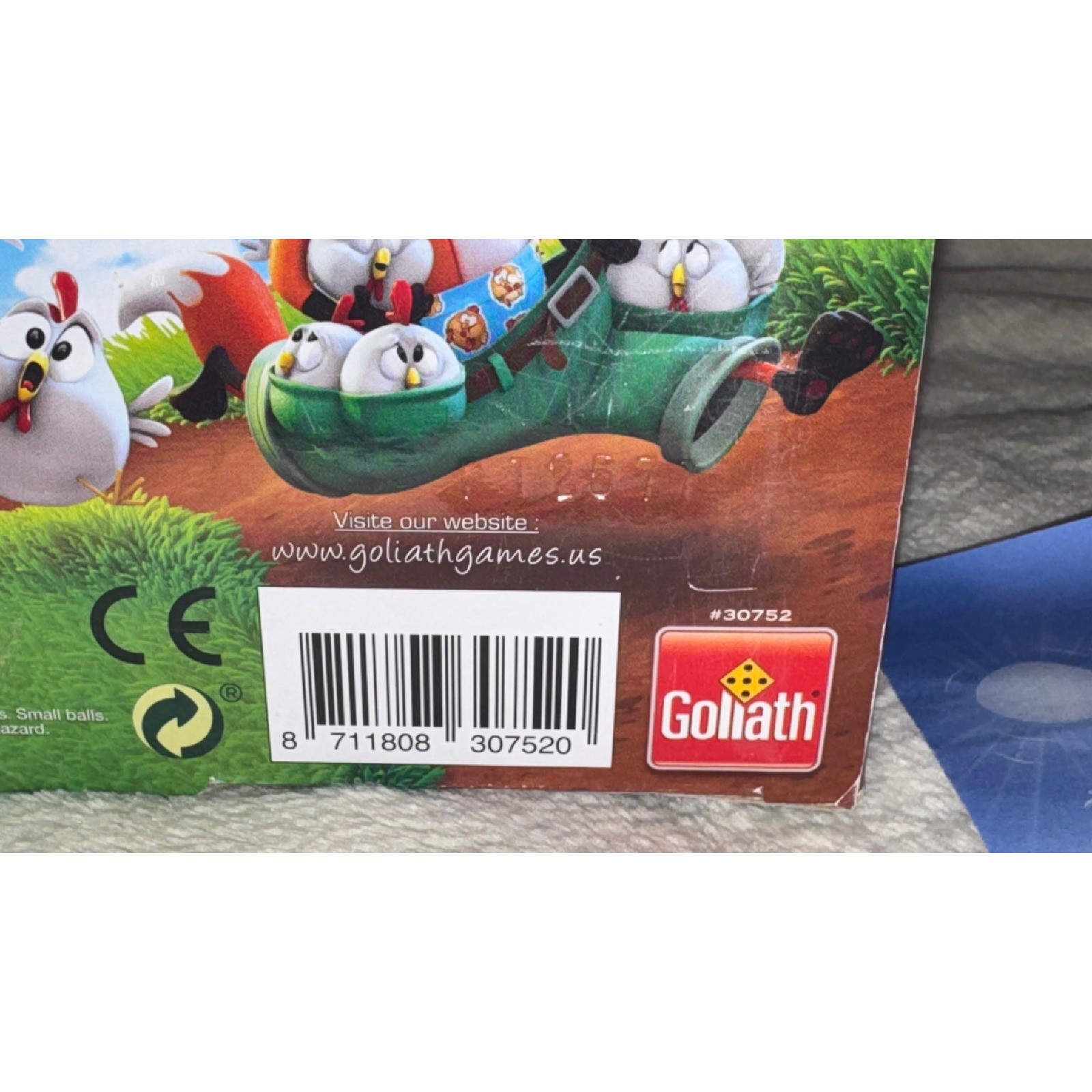 Goliath Catch the Fox Board Game 2-4 Players Ages 4+ Model 30752 Complete