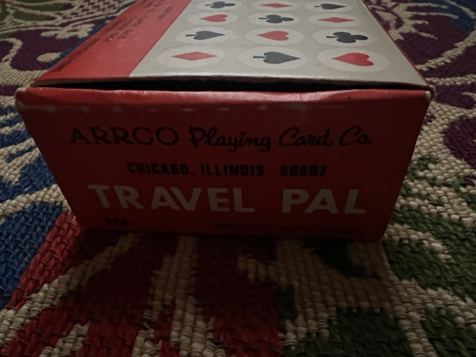 Vintage ARRCO Travel Pal Game Set – Cribbage Dice Playing Cards Dice Chips NEW