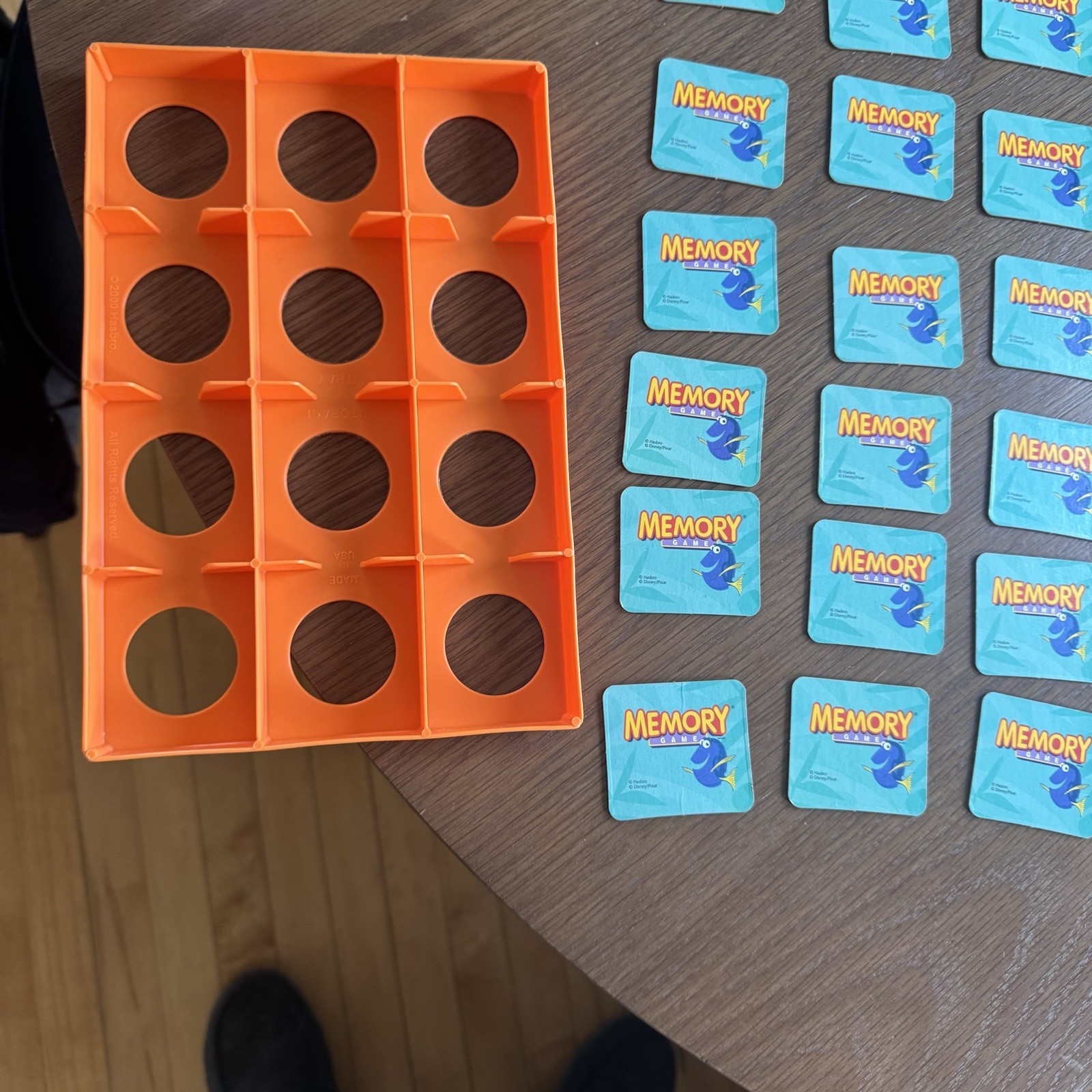 Finding Nemo Memory Game 71/72 Cards 2003 Milton Bradley vintage Vtg