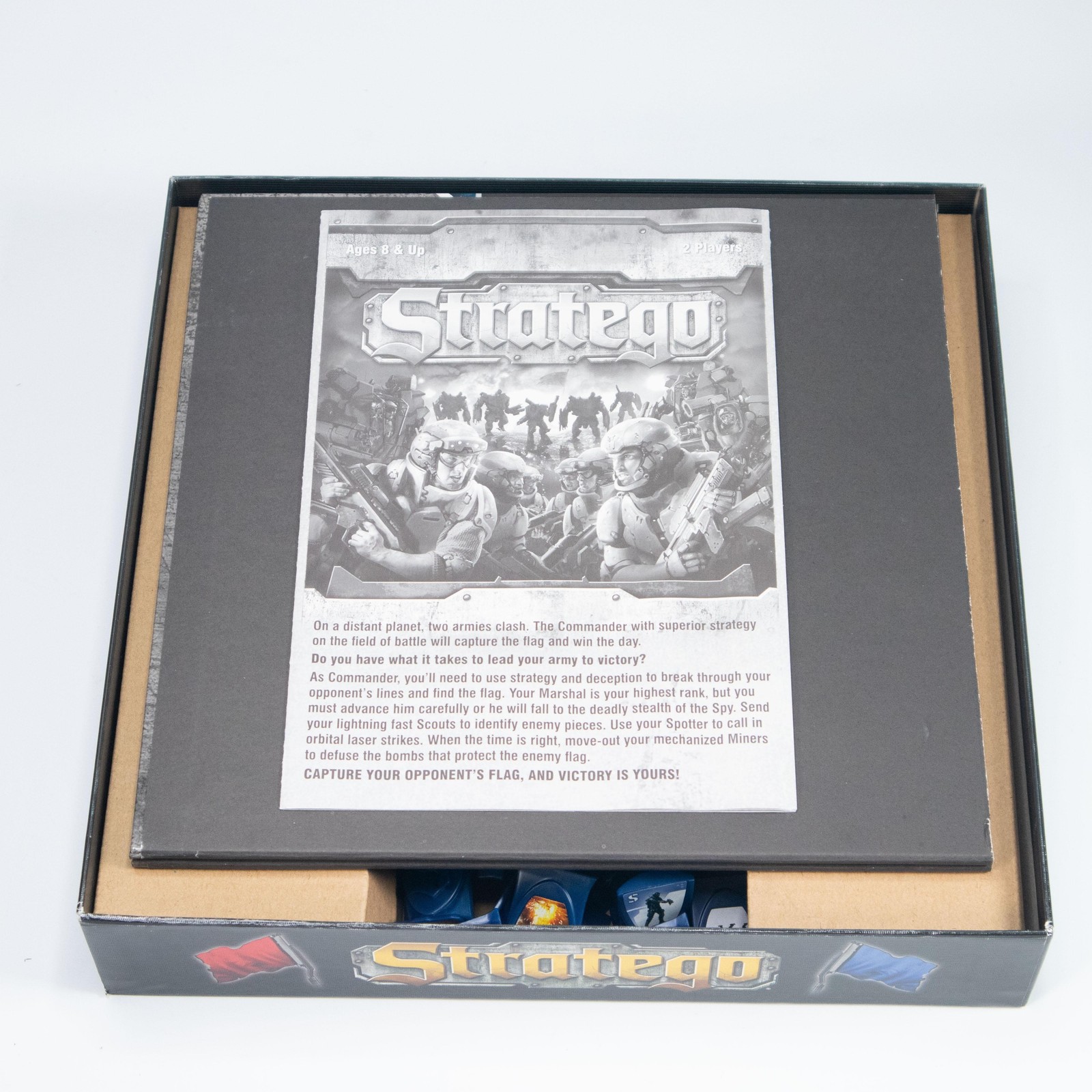 Patch Products Stratego Board Game Complete Battlefield Strategy 2013 Ages 8 Up