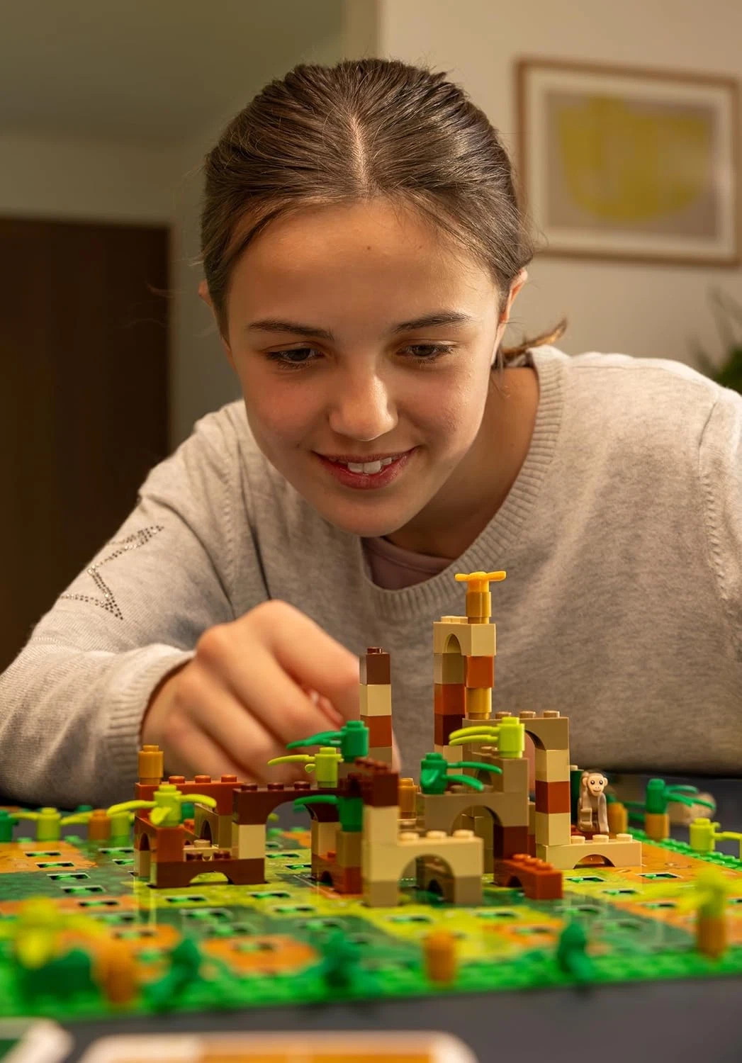 Lego Monkey Palace Board Game 2-4 Players