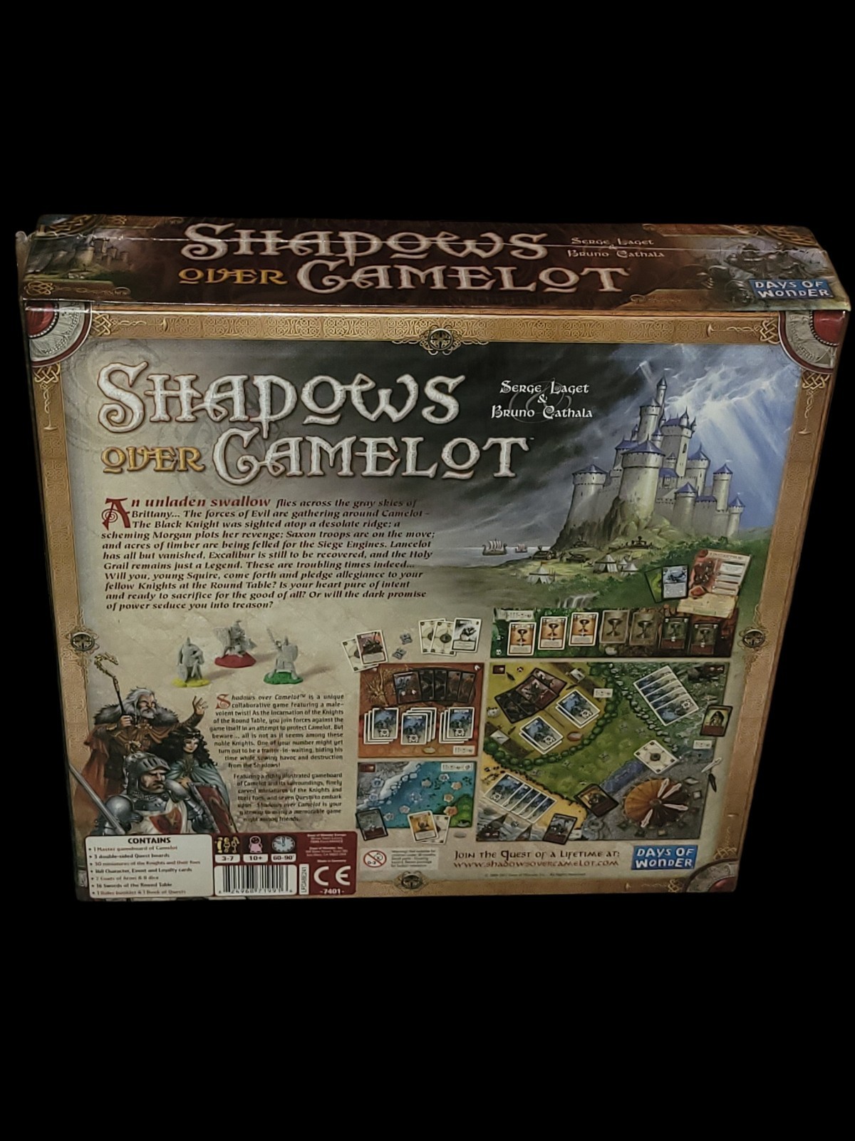 Sealed! Days of Wonder Shadows Over Camelot Board Game