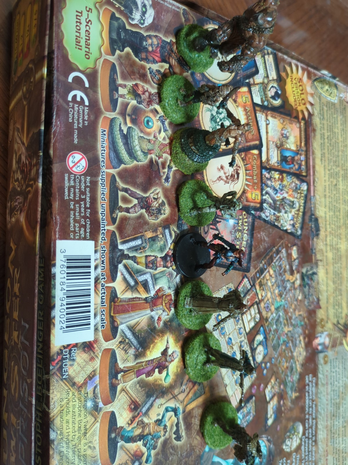 Dungeon Twister Lot: Prison and Expansions 1-5, Read for itemization