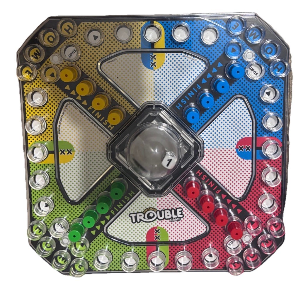 Hasbro Trouble Board Game – A5064 Open Box