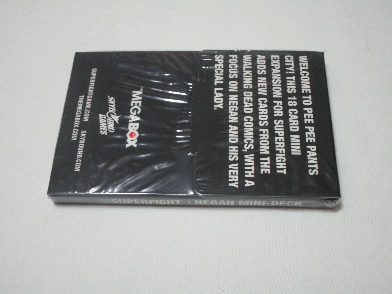 Skybound Games Superfight The Walking Dead Negan Mini-Deck Megabox Exclusive