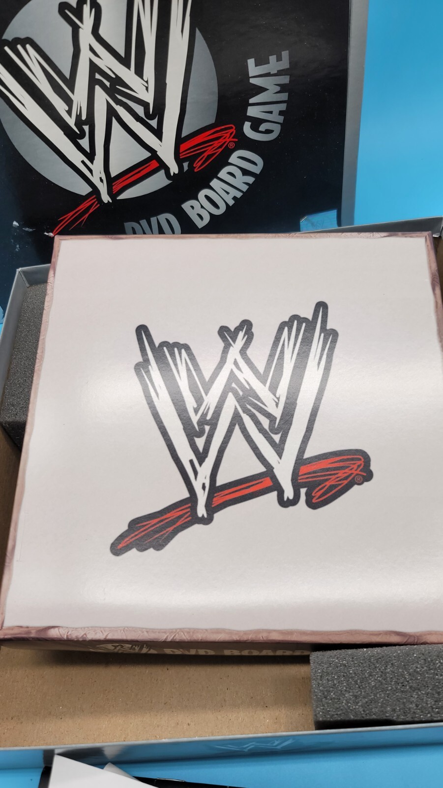 2005 WWE DVD Board Game First Edition RAW Smackdown Complete New Open Box