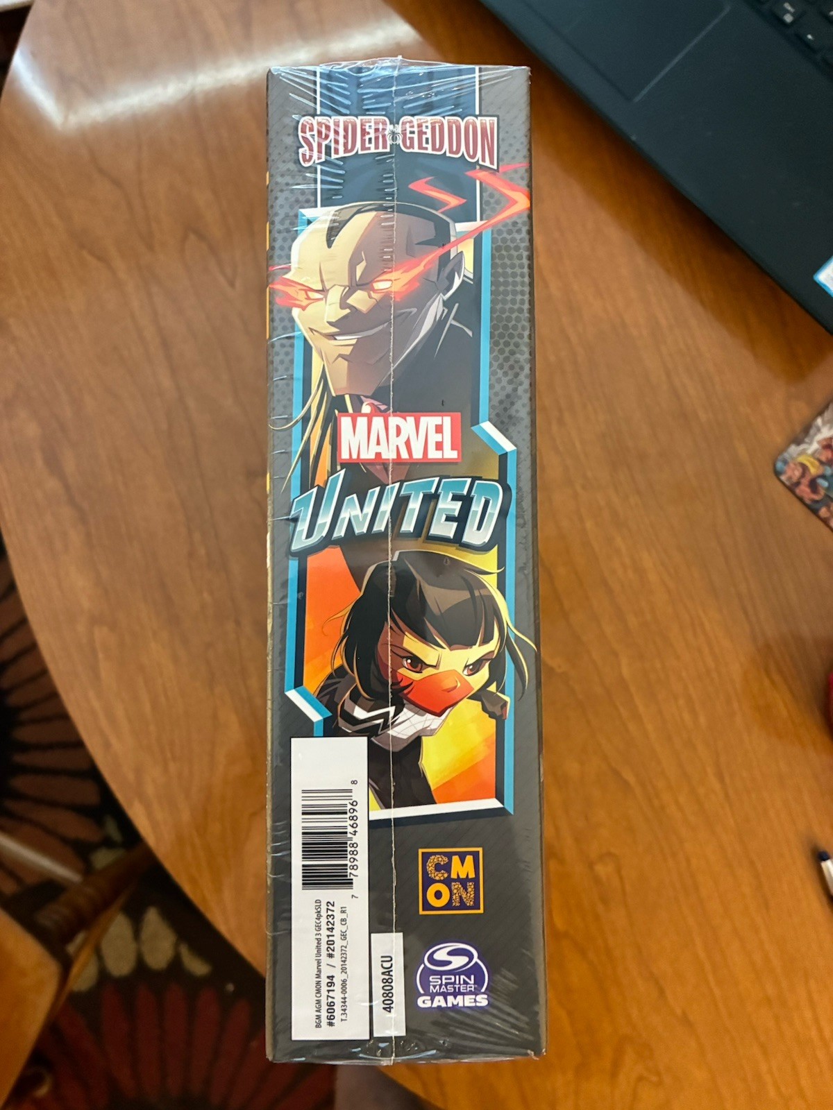 Marvel United Spider Geddon Board Game 1 To 4 Players Ages 14 And Up