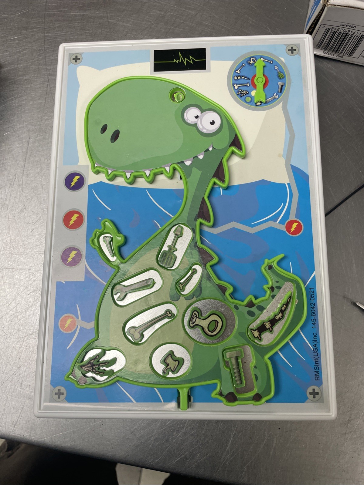 DINO DOCTOR WITH BUZZER 2 – 4 PLAYERS FUN OPERATION GAME