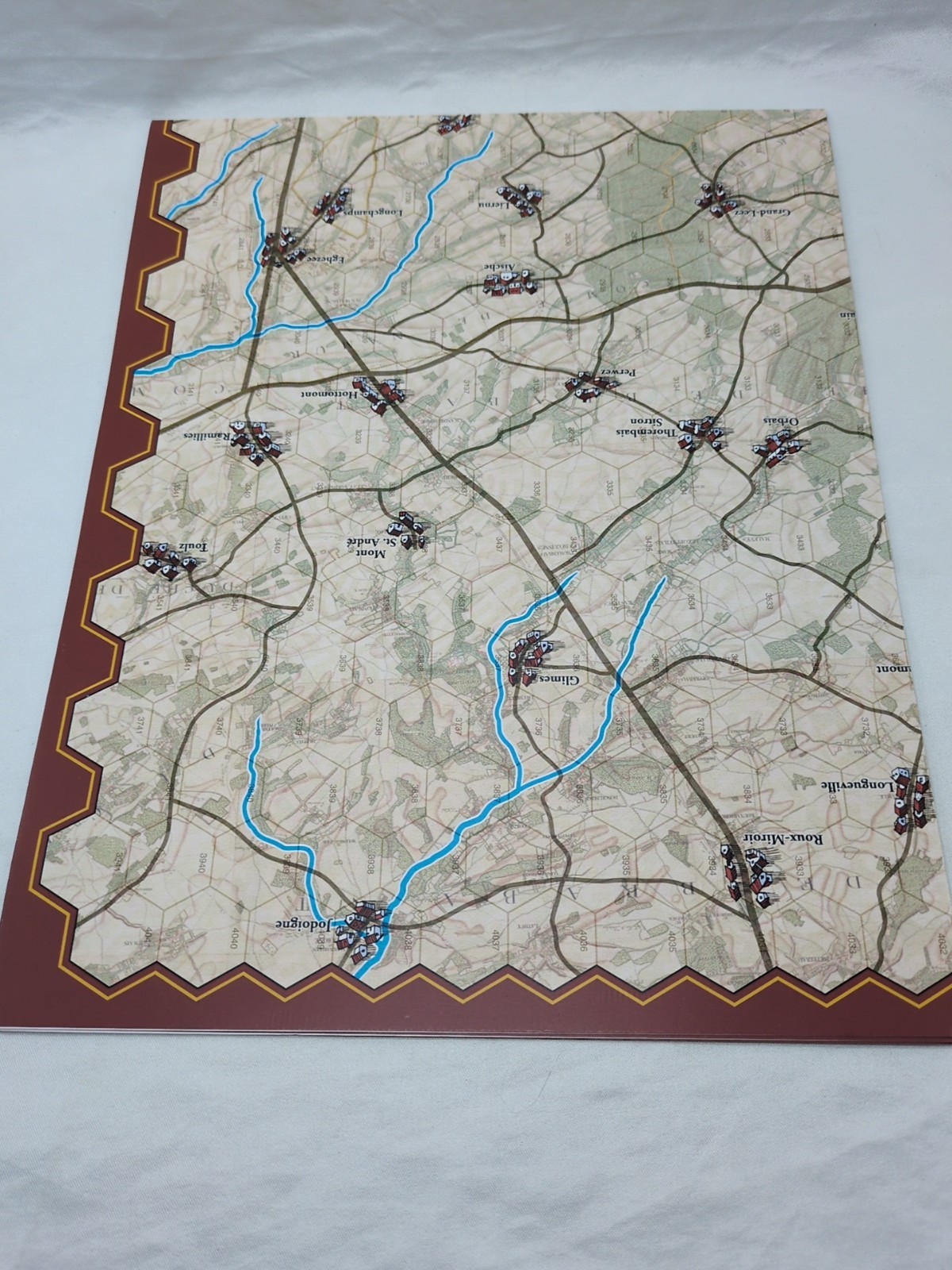 C3i #33 Waterloo Campaign 1815 Board Game Insert