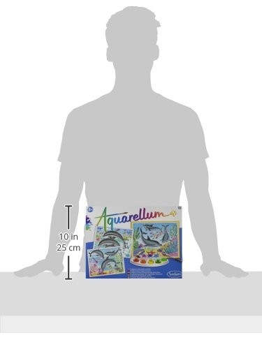 Sentosphere Aquarellum Large – Dolphins – Arts and Crafts Watercolor Paint Set