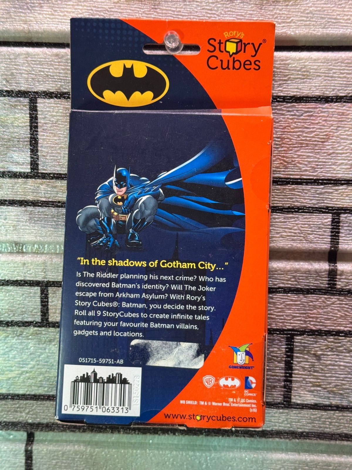 Rory’s DC Comics BATMAN STORY CUBES, Dice Game, NEW, Free QuikShip