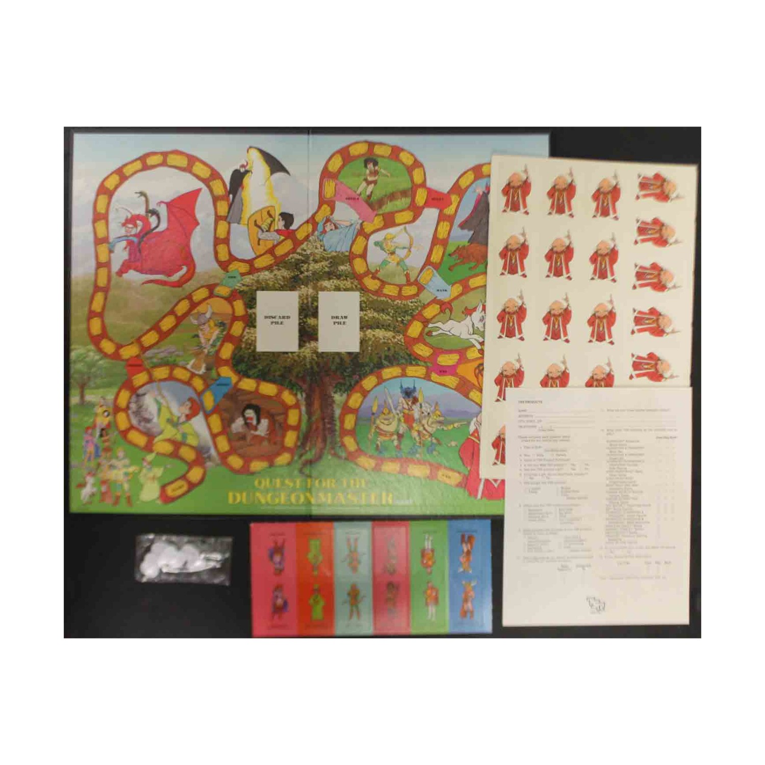 TSR Boardgame Quest for the Dungeonmaster Box SW (VG/New)