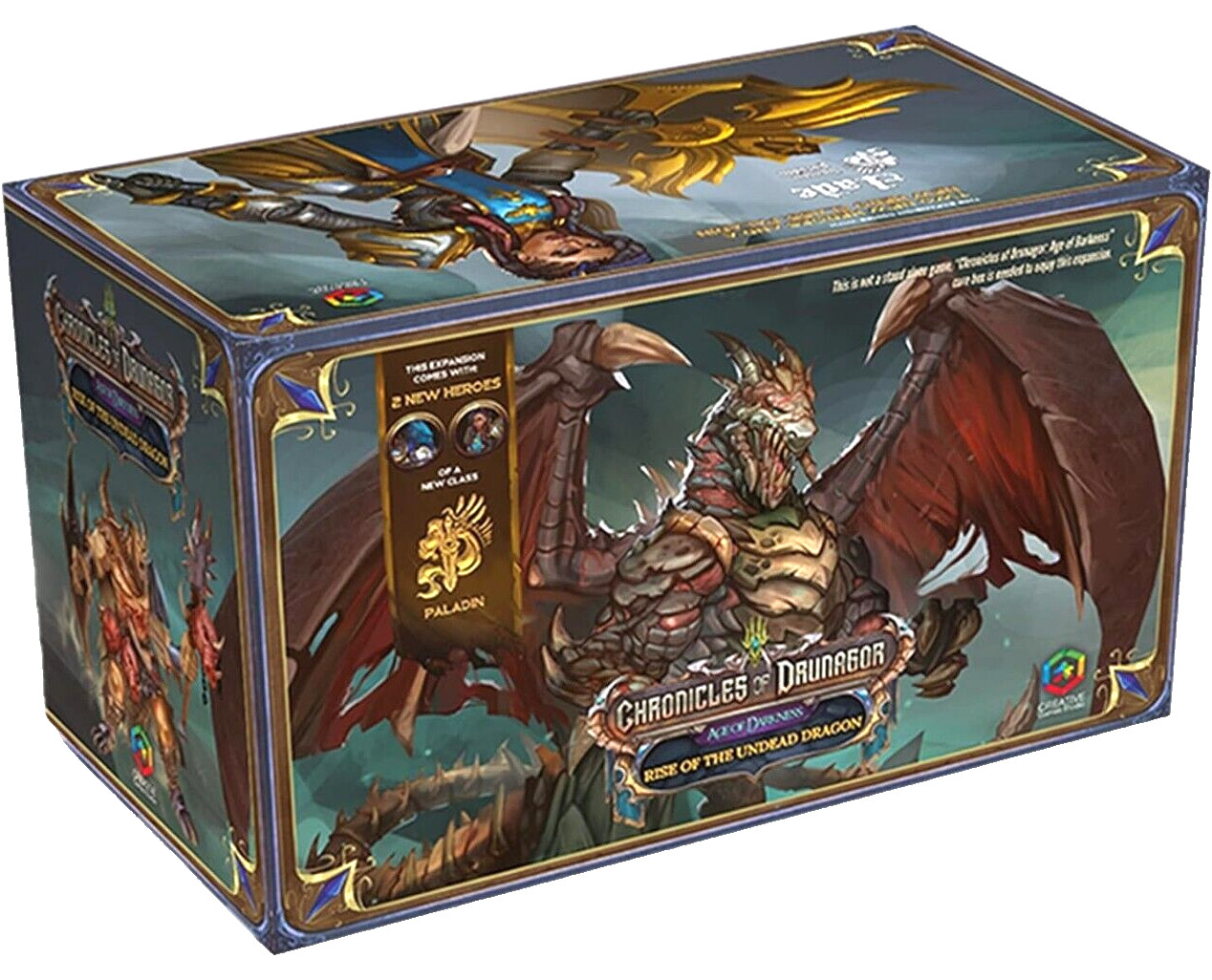 CHRONICLES OF DRUNAGOR: Age of Darkness RISE OF THE UNDEAD DRAGON Sealed NEW!!