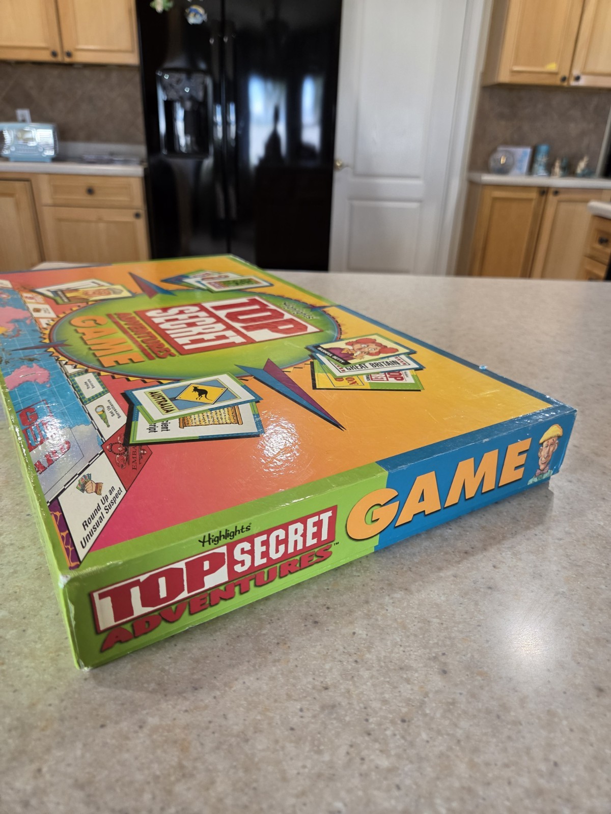 Top Secret Adventures Board Game Highlights 2005 Complete