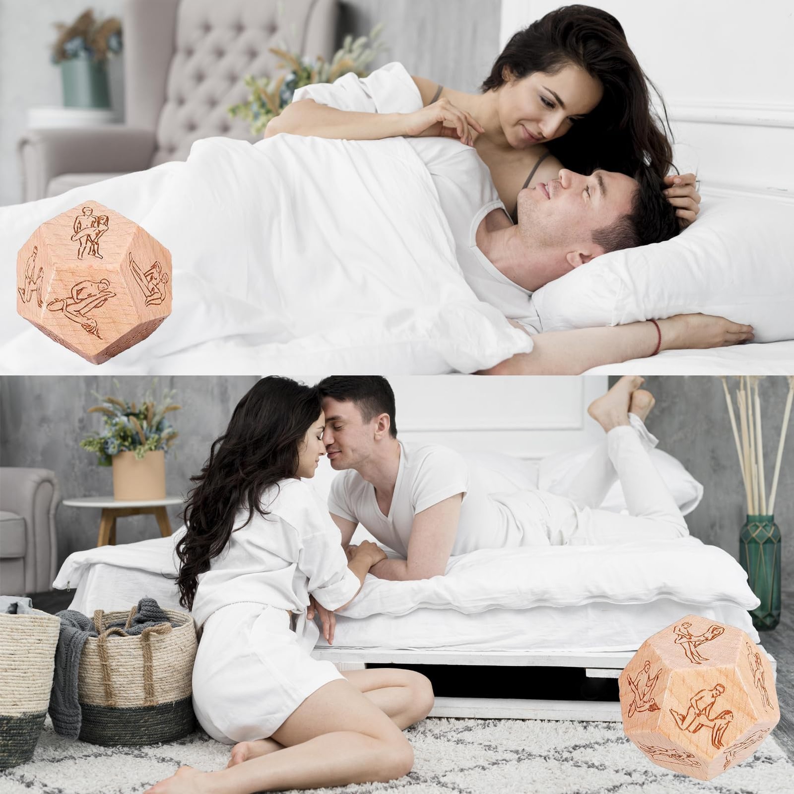 Couple Dice Sex Dice, Date Night Dice for Couples, Funny Dice for Adults Game