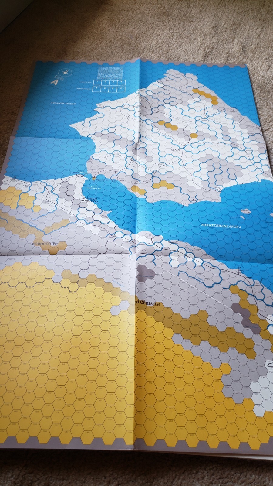 War in the West SPI VINTAGE GAME 1976 LOOK AT EVERYTHING!