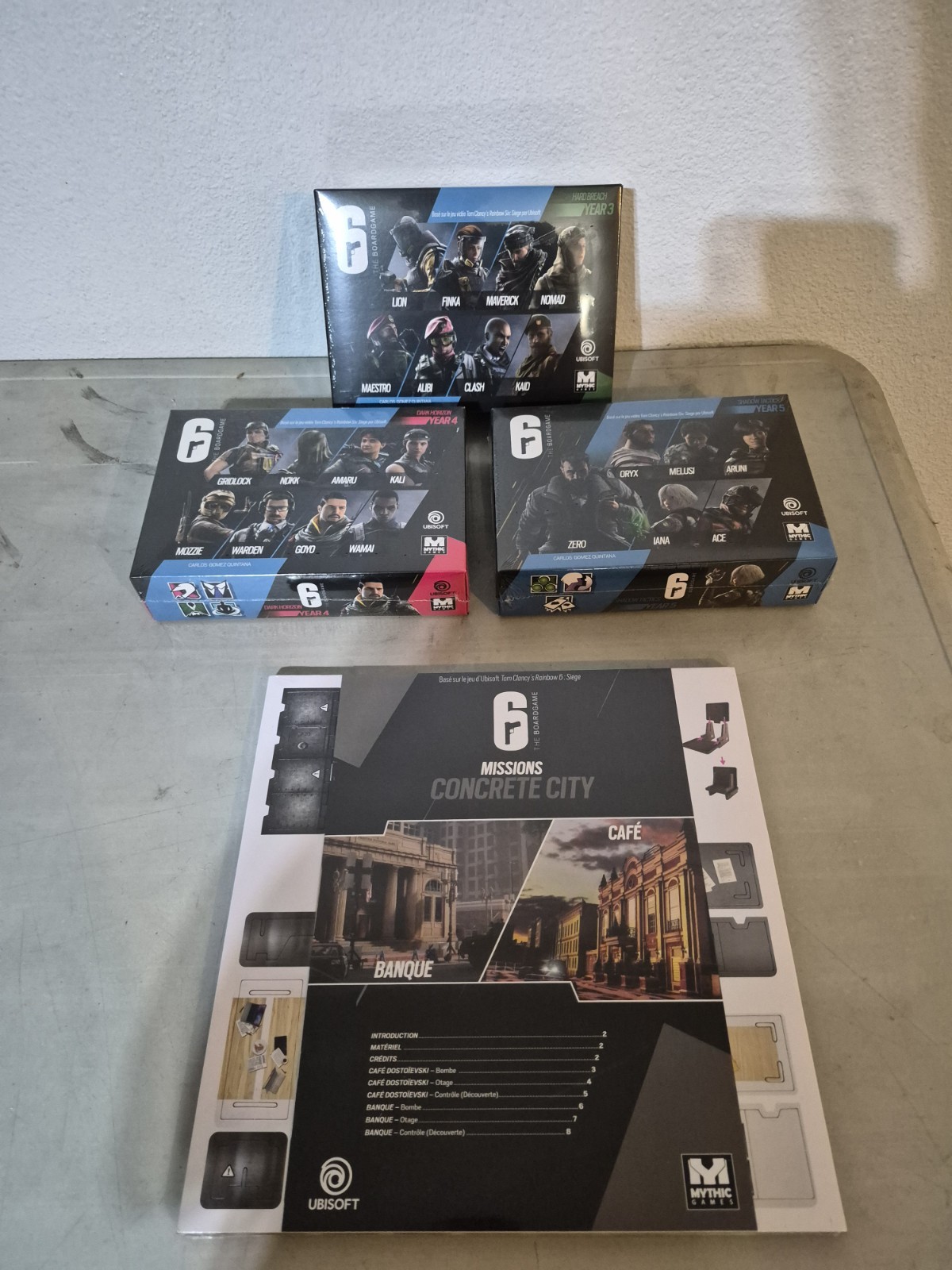 Rainbow Six: Siege FRENCH Yrs 3, 4, And 5. Map Pack Concrete City NEW