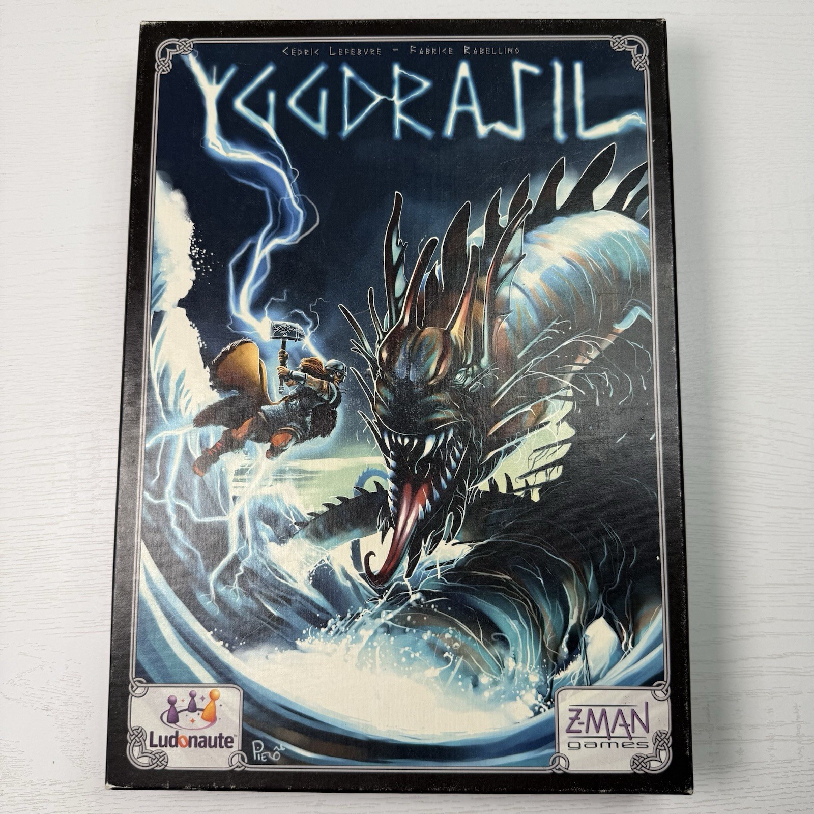 Yggdrasil Board Game Z-Man Games Ludonaute 2011 Norse Gods Complete