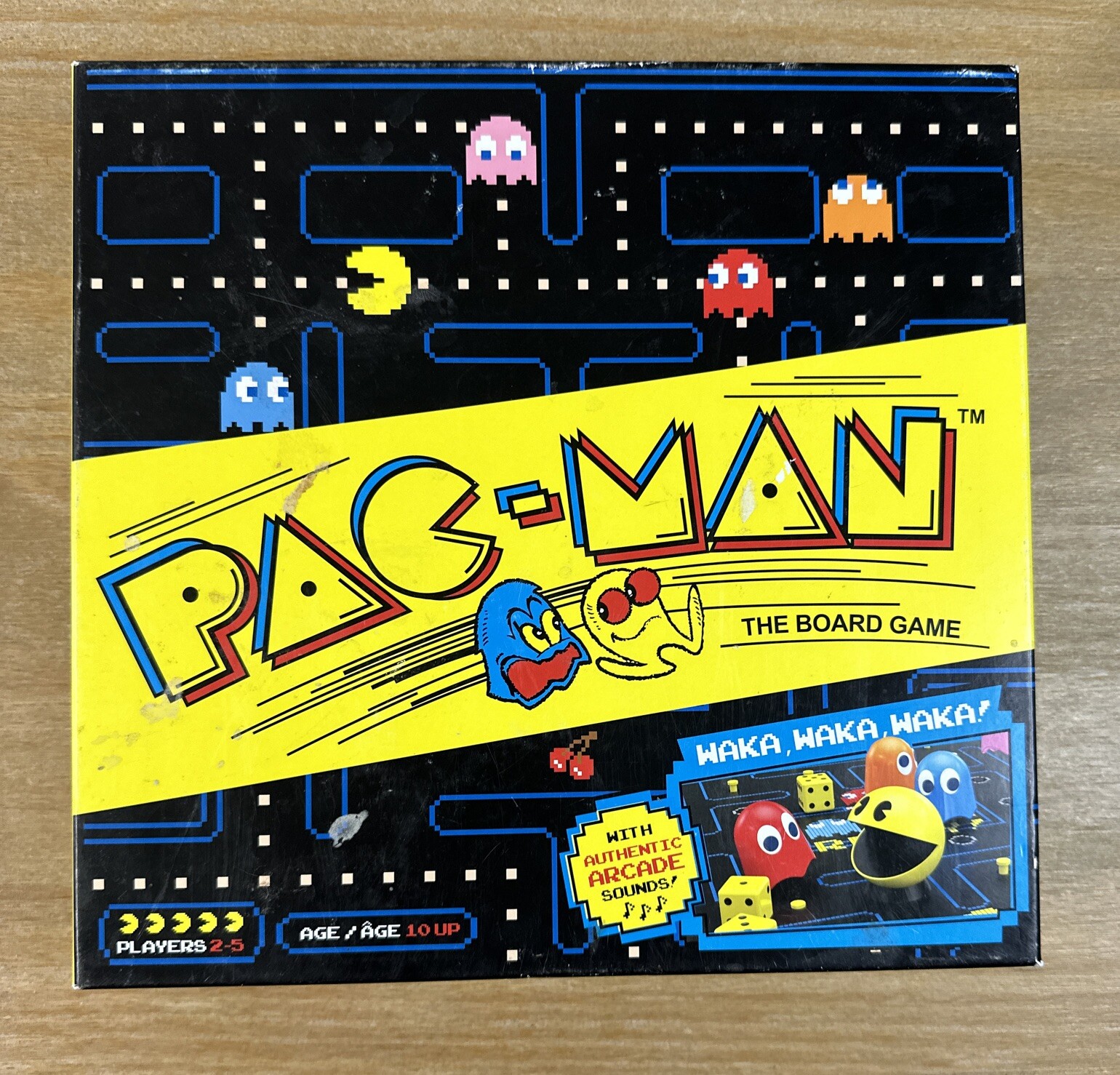 PAC-MAN The Board Game – BUFFALO GAMES Bandai Namco FOR PARTS