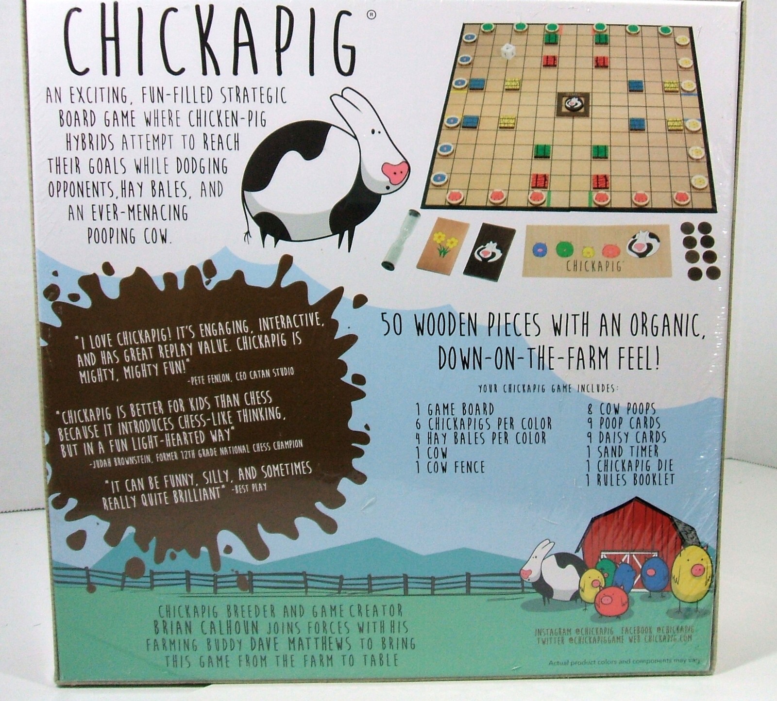 Strategy Game CHICKAPIG A Farm To Table Hybrid Animals Pooping Cow Family Fun