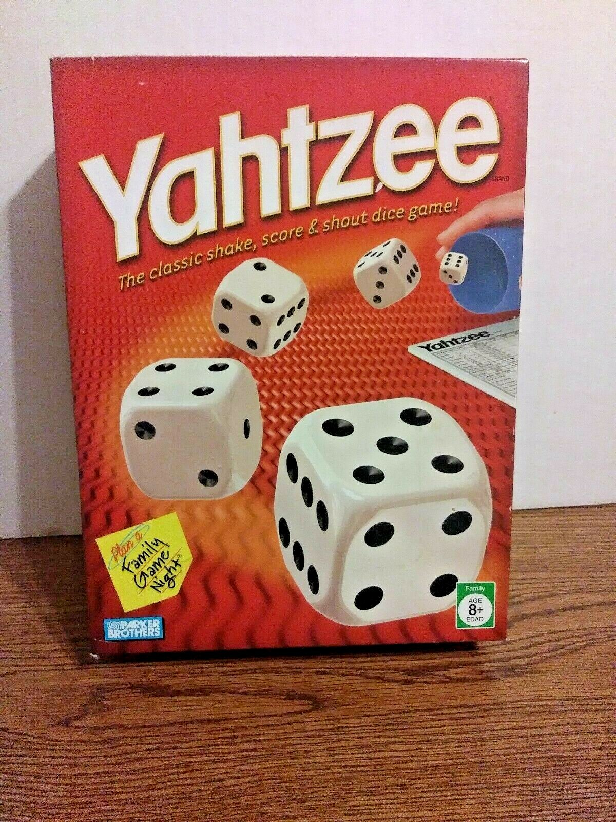 Yahtzee Game 8+ 1 or More Players 1998 Word Games