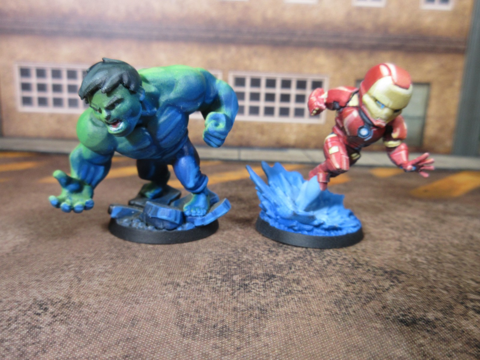 PAINTED Marvel United Core Set CMON 2020 All Parts Avengers Captain America Hulk