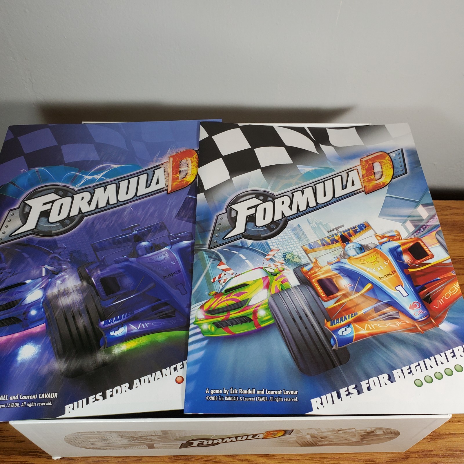 Asmodee Formula D Board Game Racing Strategy 2018 2-10 Players Complete