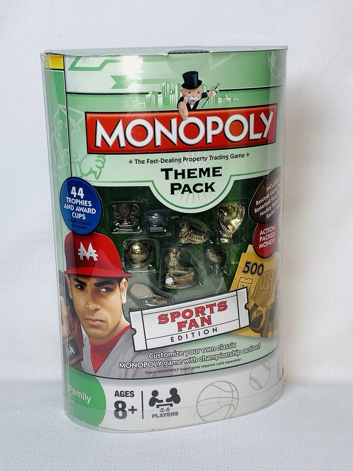 NEW Monopoly Sports Fan Edition Theme Pack Target Exclusive Football Baseball