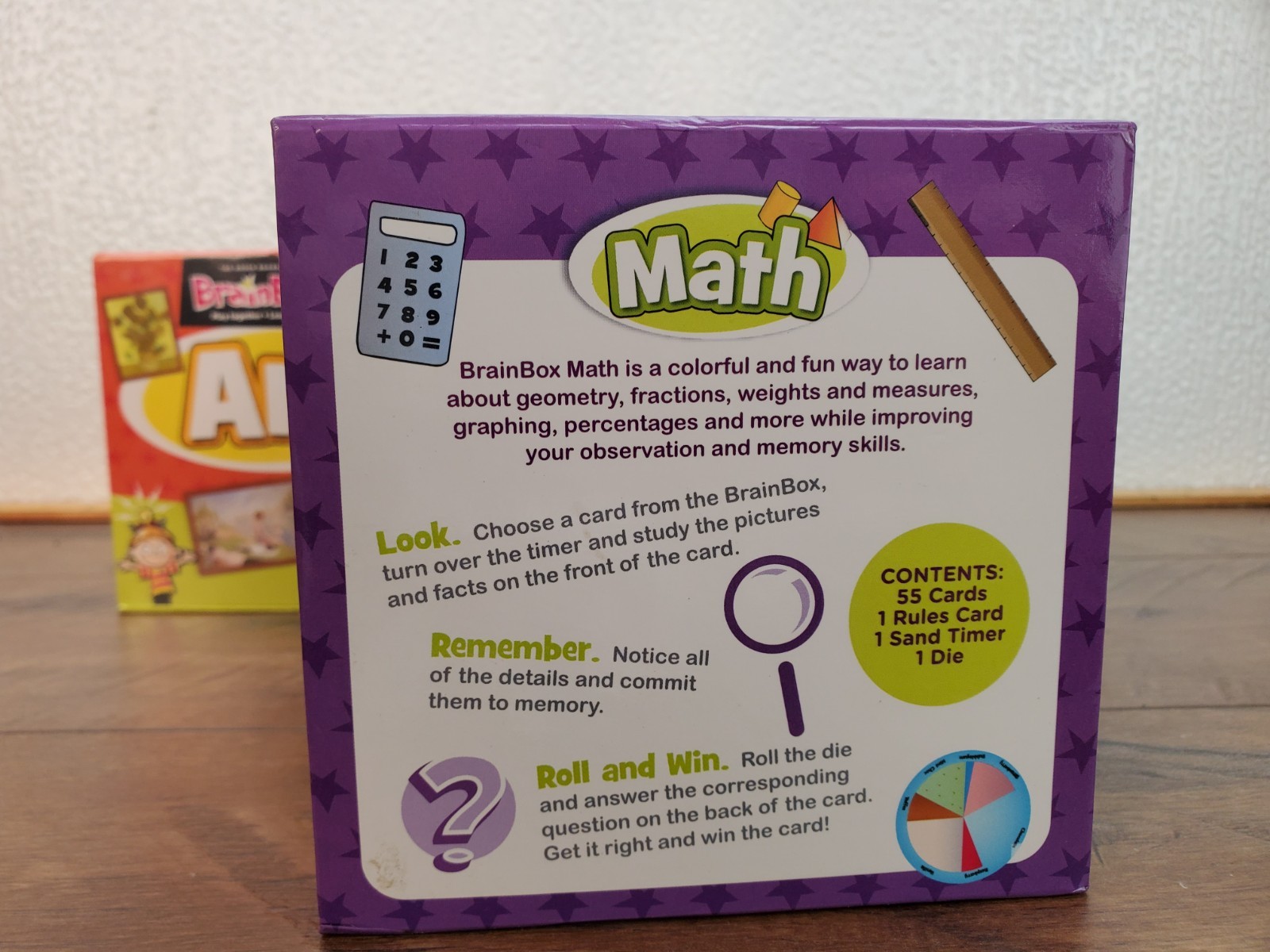 MindWare BrainBox Game Lot Math Art Inventions Educational Trivia Memory Sealed
