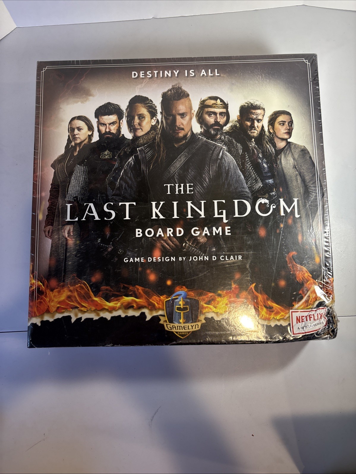 The Last Kingdom Board Game SEALED CORNER DAMAGE Netflix Strategy Gamelyn