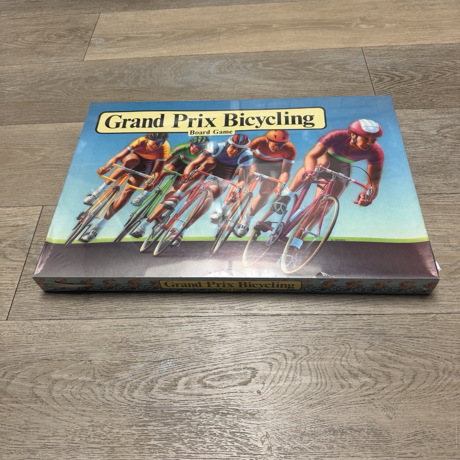 Grand Prix Bicicyling Board Game 2-9 Players Brand New Sealed RARE
