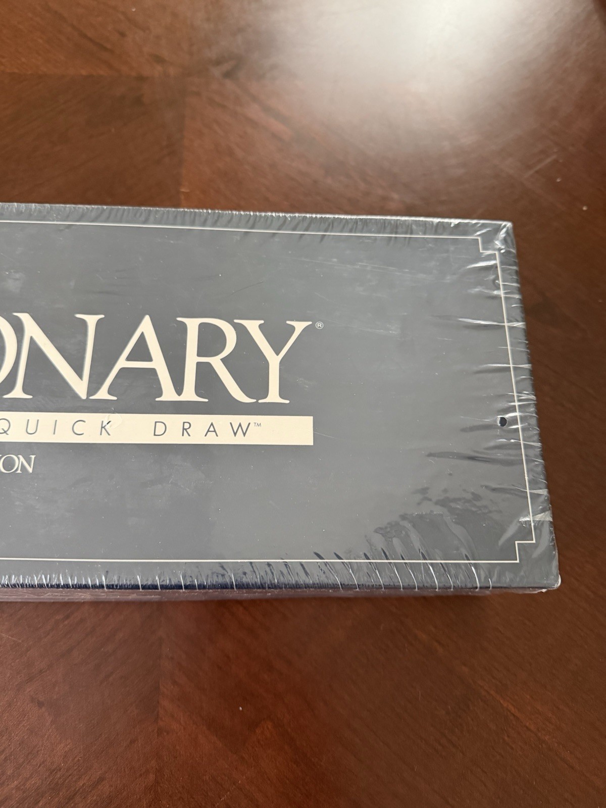 Vintage 1985 Pictionary Original First Edition Factory Sealed Board Game In Box