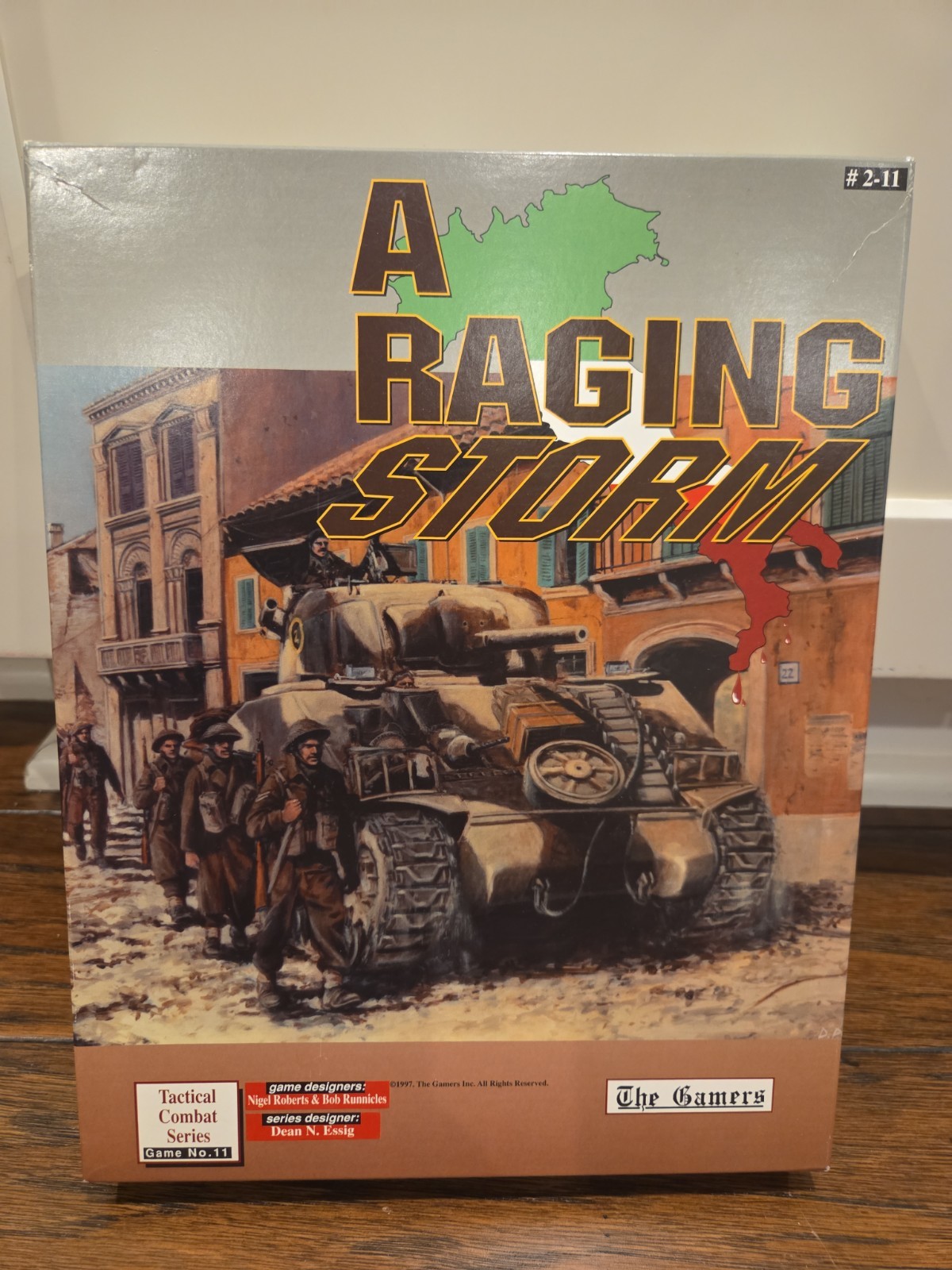 The Gamers Tactical Combat Series A Raging Storm 1997 Wargame