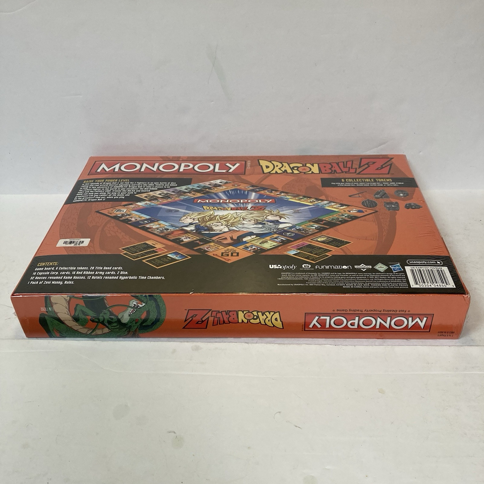 Dragon Ball Z Monopoly Board Game Anime Set 2017 NEW SEALED
